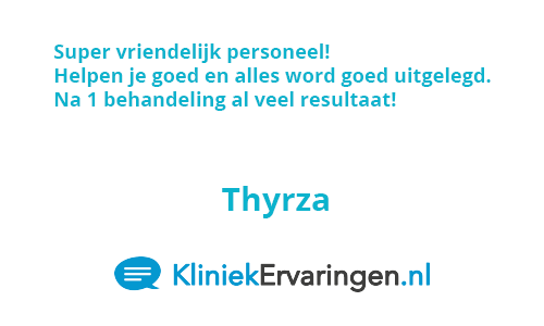 Bekijk de review van Thyrza op kliniekervaringen.nl